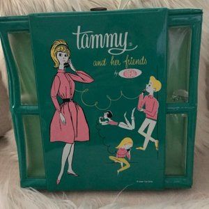 VINTAGE 60s TAMMY DOLL CARRY CASE